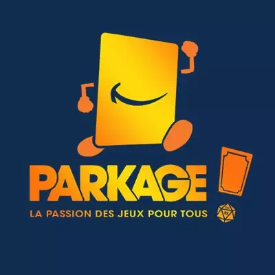 Logo Parkage Paris, boutique de jeux de société, France
