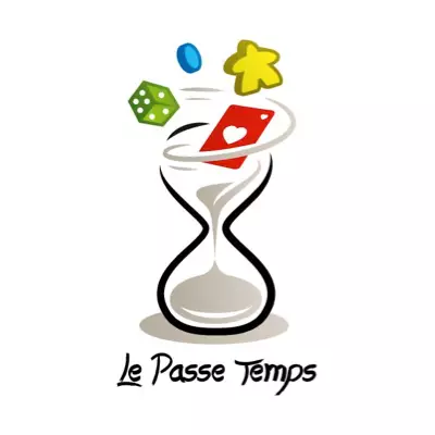 Logo Le Passe Temps, boutique de jeux de société, France