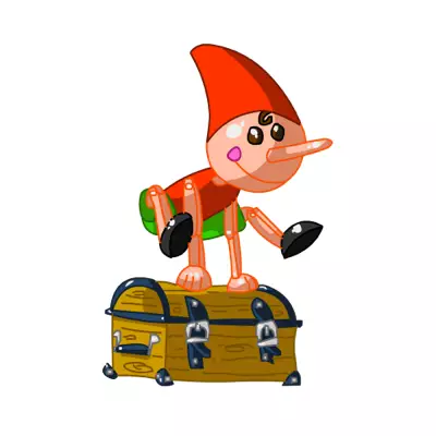 Photo devanture commerce Pinocchio & Compagnie, boutique ludique, France