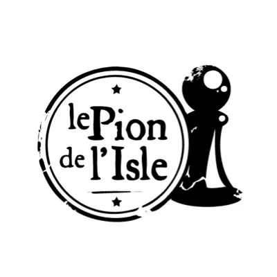 Logo Le Pion de l'Isle, boutique de jeux de société, France