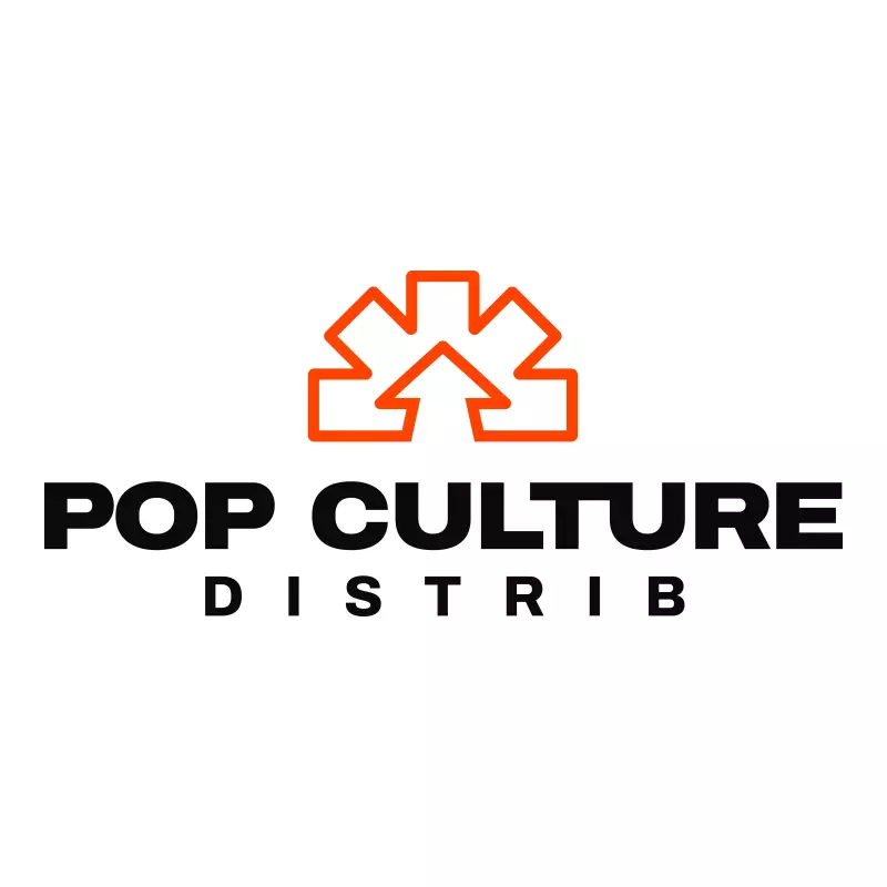 Logo Pop Culture Distrib, boutique de jeux de société, France