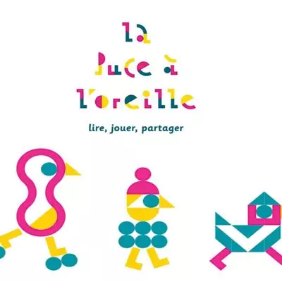 Logo La Puce à l'oreille, boutique de jeux de société, France