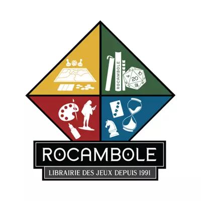 Logo Rocambole, boutique de jeux de société, France