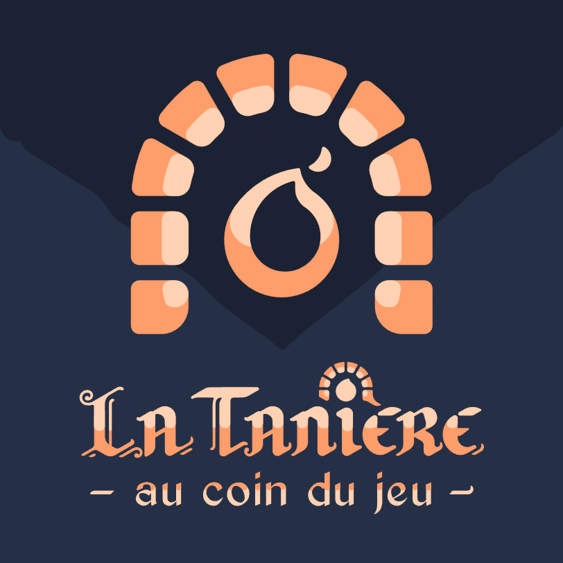 Photo devanture commerce La Tanière au coin du jeu, bar à jeux, France