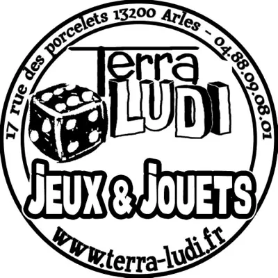Photo devanture commerce Terra Ludi, boutique ludique, France
