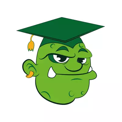 Logo Le Troll savant, boutique ludique, France