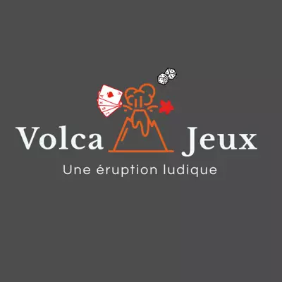 Logo Volca Jeux, boutique de jeux de société, France